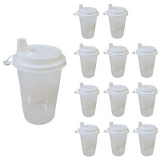 Draw Life 多用途重複使用杯 500ml+無吸管杯蓋組, 12組