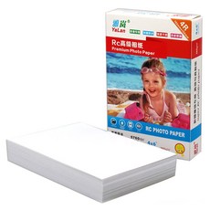 YaLan 高光澤相片列印紙, 4X6, 100個