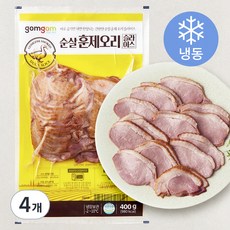 곰곰 순살 훈제 오리 슬라이스, 400g, 4개