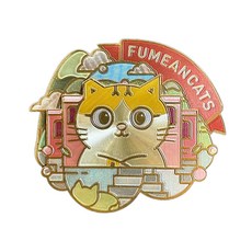 黃阿瑪的後宮生活 相遇故事磁鐵3D冰箱貼, 三腳 多色