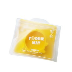 PiYOPiYO 黃色小鴨 一體式防滑矽膠碗, 黃色, 1個