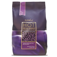 Italwax ​義朵熱蠟 熱膜硬蠟 李子香氛 短粗髮專用, 1個, 1kg