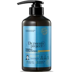 Dr.Twenty project 清涼頭皮強健髮根洗髮精, 500ml, 1瓶