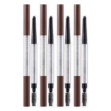 토니모리 더쇼킹 브로우 이지플랫 아이브로우 오토펜슬 0.5g, 01 내추럴브라운, 4개