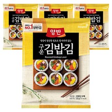 Dongwon 東遠 兩班 烤飯捲海苔, 22g, 4個