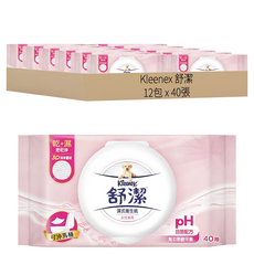 Kleenex 舒潔 女性濕式衛生紙, 1包, 12包