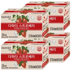 다하다 스트로베리, 1.2g, 20개입, 4개