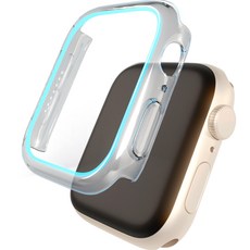 힐링쉴드 애플워치 야광 케이스 LPC시리즈 44mm LPC, 블루, 1개