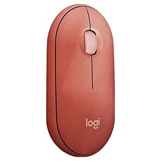 logitech 羅技 M350S 無線藍牙滑鼠, MR0103, 玫瑰粉