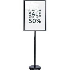 POP 立式招牌 A2, 黑色, 1個