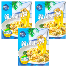 聯夏 料理研究所 義式海鮮醬, 140g, 3盒