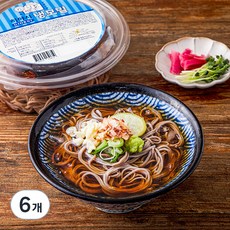 조르니키친 히야시 냉모밀, 500g, 6개