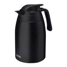 THERMOS 膳魔師 不鏽鋼真空保溫壺 THV-1501-MTBK, 黑色, 1.5L, 1個