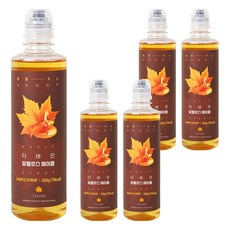 티바인 메이플 시럽, 520g, 5개