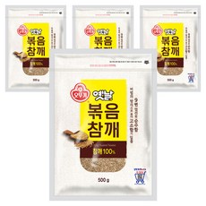 OTTOGI 不倒翁 老炒芝麻, 500g, 4包