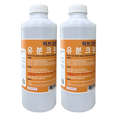 허브크린 유분크린, 1L, 2개