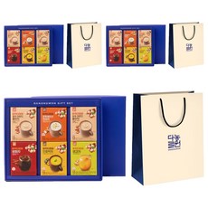 다농원 분말차 1호 + 쇼핑백 세트, 3세트, 6종