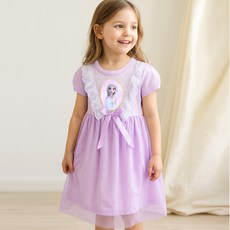 女童款冰雪奇緣2系列Baba連身裙