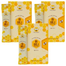 찐허니 사양벌꿀스틱, 100g, 3개