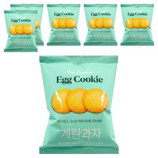 신흥 계란과자 달콤 에그쿠키, 80g, 6개