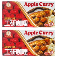 工研蘋果咖哩 - 香甜滑順 快速享用美味日式咖哩飯, 220g, 2入