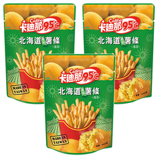 Cadina 卡迪那 95℃ 北海道風味薯條, 40g, 3包
