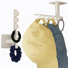 한봄누리 벽걸이 행거 모자 다용도 걸이, 4개