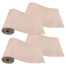 딩동펫 고양이 프로텍션 잘라쓰는 부착식 스크래쳐, 베이지, 4개