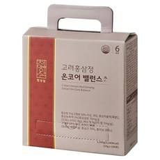 천양삼 6년근 고려홍삼정 온코어 밸런스 홍삼스틱 100포, 1.5kg, 1개