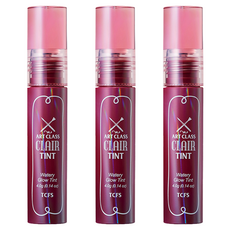 투쿨포스쿨 아트클래스 끌레어 립틴트, 8 문 더스트, 4g, 3개