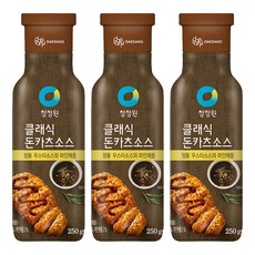 Daesang Chung Jung One 經典炸豬排醬, 3個, 250g