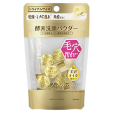 Kanebo 佳麗寶 suisai 台灣公司貨 緻潤淨透金黃酵素粉 15顆, 5.25g, 1個