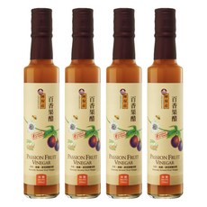 陳稼莊 百香果醋, 250ml, 4瓶