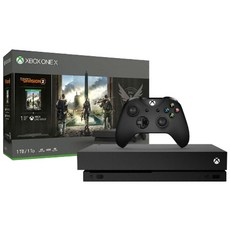 마이크로소프트 XBOX ONE X 1TB + DIVISION 2 게임 번들