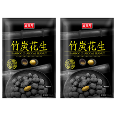 盛香珍 竹炭花生, 90g, 2包