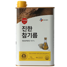 이츠웰 진한 참기름, 1L, 1개