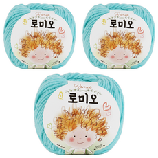 쎄비 로미오 뜨개실, 35연하늘색, 3개