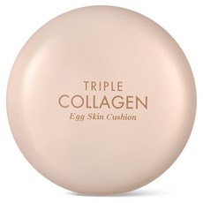 TONYMOLY 三重膠原美肌氣墊粉餅, 02 Warm Beige, 1個