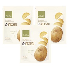 올가홀푸드 순감자칩, 40g, 3개