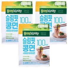 지구식단 100kcal 슬림핏콩면 시원깔끔 동치미냉면, 850g, 3개
