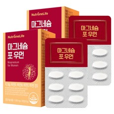뉴트리원 마그네슘 포 우먼, 30정, 2개
