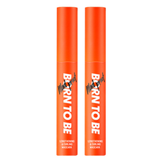 어퓨 본투비 매드프루프 롱앤컬 마스카라 Lv2 모어댄텐미리 8g, 01 딥블랙, 2개