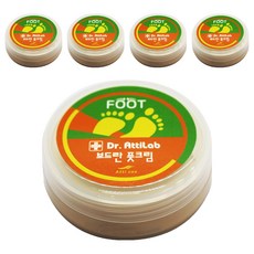아띠코스 닥터아띠랩 보드란 풋크림 원형, 100g, 5개