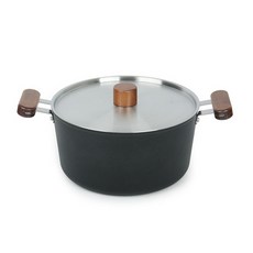 Dream Chef IH爐適用附蓋雙耳湯鍋, 24cm, 混色