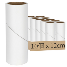 小麥購物 加長型黏毛器 替換捲芯 Y051, 10個