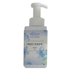Aether 依鈦抗菌專家 潔顏洗手慕斯 藍風鈴, 1瓶, 450ml