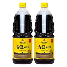 몽고간장 송표 프라임 양조간장, 1.8L, 2개