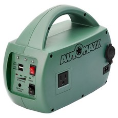 AUTOMAXX DC/AC輕巧便攜手提式儲能電源 特仕版 11 x 25 x 20cm 2kg, UP-5HA, 綠色