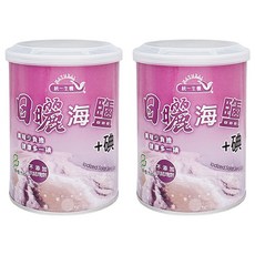 統一生機 日曬海鹽加碘, 600g, 2罐