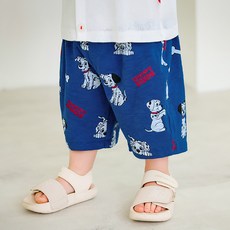 몰리멜리 아동용 통기성 디즈니 101 달마시안 해피 배기팬츠